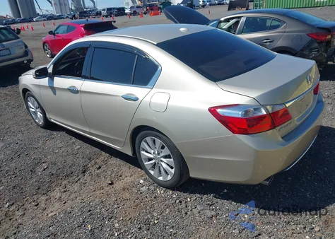 2014 Honda Accord Ex-L V-6 from USA, damaged, VIN 1HGCR3F87EA000498